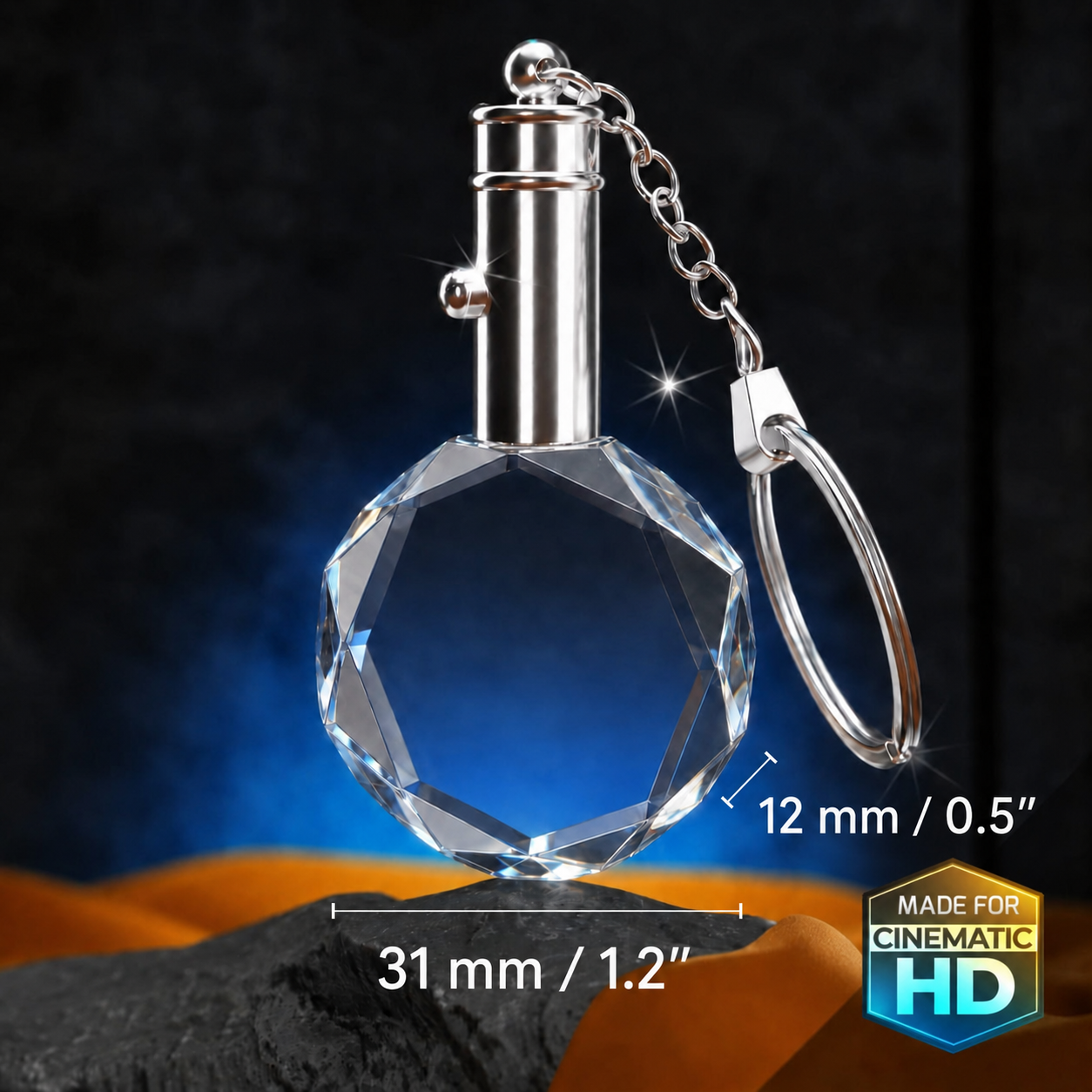 Circle Keychain